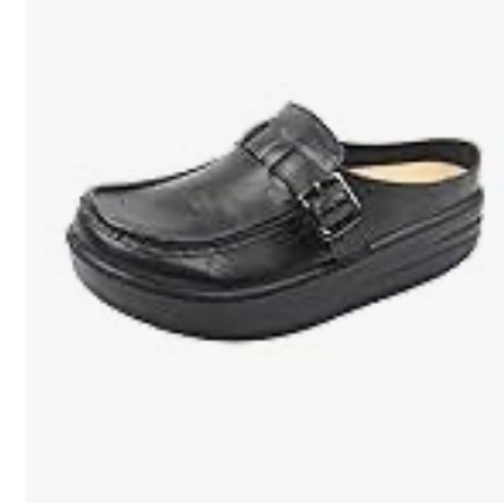 Glolily Harper II Black Flat Crinkle 9